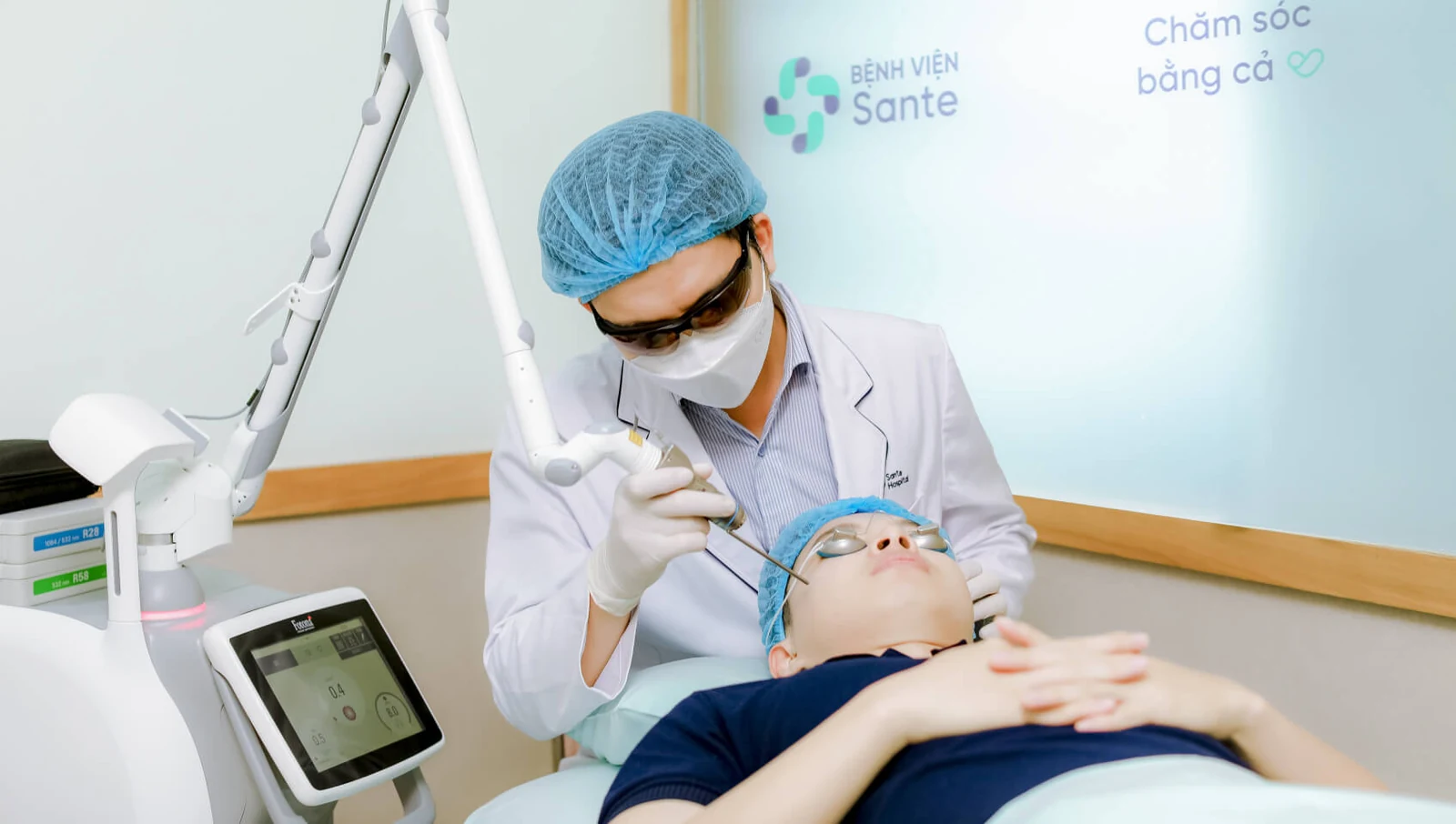 성형외과 - 피부과 - Bệnh viện Đa khoa Quốc tế Sante