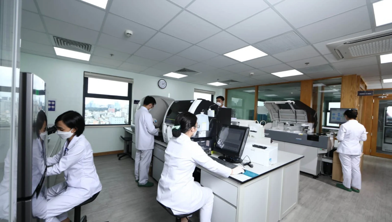 진단검사의학과 - Bệnh viện Đa khoa Quốc tế Sante